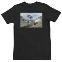 Big & Tall Harry Potter Racing The Hogwarts Express Portrait Tee