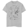 Boys 8-20 Harry Potter Fantastic Beasts: The Crimes Of Grindelwald Thunderbird Study Notebook Sketch Graphic Tee 1 Boys 8-20 Harry Potter Fantastic Beasts: The Crimes Of Grindelwald Thunderbird Study Notebook Sketch Graphic Tee -Harry Potter 5748464