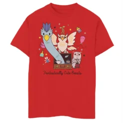 Harry Potter Boys 8-20 Fantastic Beasts: The Crimes Of Grindelwald Fantastically Cute Beasts Graphic Tee