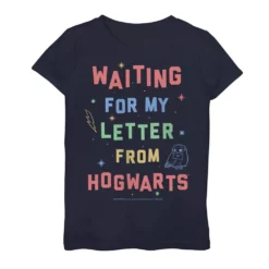 Girls 7-16 Harry Potter "Waiting For My Letter From Hogwarts" Graphic Tee