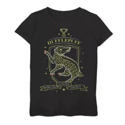 Girls 7-16 Harry Potter Hufflepuff Stamp Graphic Tee