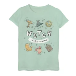 Girls 7-16 Harry Potter "Witch In Training" Graphic Tee