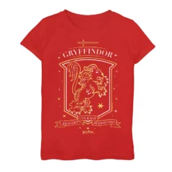 Girls 7-16 Harry Potter Gryffindor Stamp Graphic Tee