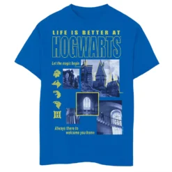 Boys 8-20 Harry Potter Hogwarts Life Is Better At Hogwarts Graphic Tee