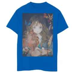 Boys 8-20 Harry Potter Hermionie And Cat Abstract Graphic Tee