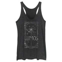 Women's Harry Potter Lumos Happiness Spell Racerback Tank Top -Harry Potter GUEST 0f8e9e5b 9336 4218 a52a 1e94b232a535