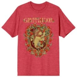 Harry Potter Gryffindor Magical Moments Crest Crew Neck Short Sleeve Red Heather Women's T-shirt -Harry Potter GUEST 135a2a29 be98 4791 a643 62ae21e35aa7