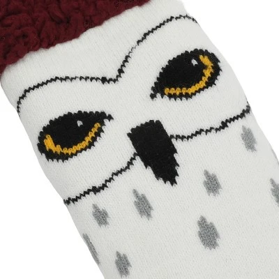 Harry Potter Big Face Hedwig Women's Quarter Crew Sock 4 Harry Potter Big Face Hedwig Women's Quarter Crew Sock - Image 2