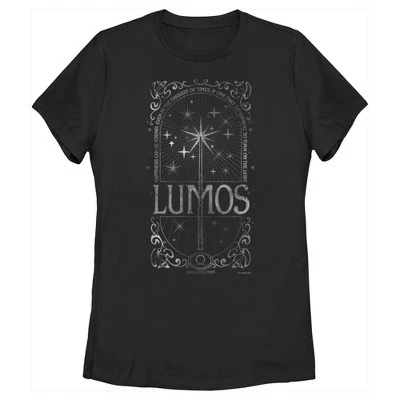 Women's Harry Potter Lumos Happiness Spell T-Shirt 5 Women's Harry Potter Lumos Happiness Spell T-Shirt - Image 3