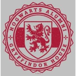 Women's Harry Potter Hogwarts Alumni Gryffindor House T-Shirt