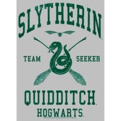 Women's Harry Potter Slytherin Quidditch Team Seeker T-Shirt