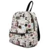 Harry Potter Hogwarts Chibi Characters & Icons All Over Print White Mini Backpack -Harry Potter GUEST 4a95e1c6 4b5b 4506 81a7 54e4699503f2