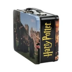 Harry Potter Madame Hooch Broom Instruction Screenshot Black Tin Tote