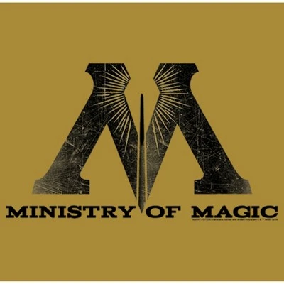 Junior's Harry Potter Ministry Of Magic Logo Festival Muscle Tee 3 Junior's Harry Potter Ministry Of Magic Logo Festival Muscle Tee