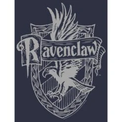 Women's Harry Potter Ravenclaw Line Art Crest T-Shirt