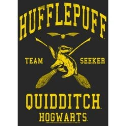 Women's Harry Potter Hufflepuff Quidditch Seeker T-Shirt