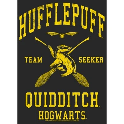 Women's Harry Potter Hufflepuff Quidditch Seeker T-Shirt 3 Women's Harry Potter Hufflepuff Quidditch Seeker T-Shirt