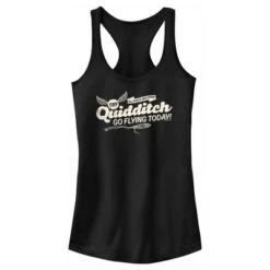 Junior's Harry Potter Quidditch Go Flying Today Racerback Tank Top -Harry Potter GUEST 87cc6141 c3b3 4cf1 82ad ecf42c8471a1