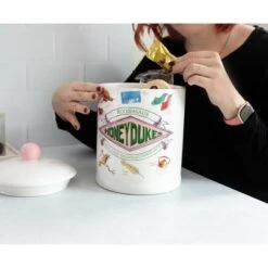 Silver Buffalo Harry Potter Honeydukes Sweets Ceramic Cookie Storage Jar | 10 Inches Tall 10 Silver Buffalo Harry Potter Honeydukes Sweets Ceramic Cookie Storage Jar | 10 Inches Tall -Harry Potter GUEST 99c42e87 131b 40fd b5fc 1f9e695f43f5