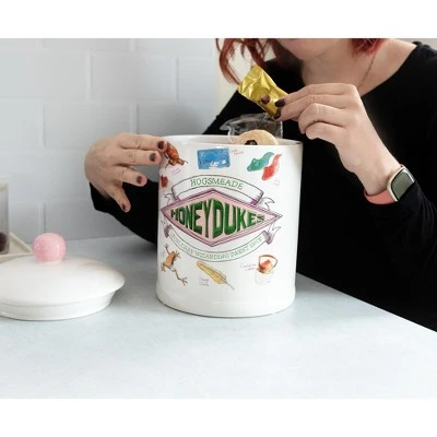 Silver Buffalo Harry Potter Honeydukes Sweets Ceramic Cookie Storage Jar | 10 Inches Tall 6 Silver Buffalo Harry Potter Honeydukes Sweets Ceramic Cookie Storage Jar | 10 Inches Tall - Image 4