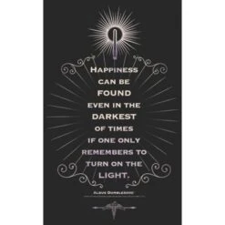 Women's Harry Potter Dumbledore Happiness Quote T-Shirt