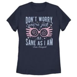 Women's Harry Potter Just As Sane As Luna Lovegood T-Shirt -Harry Potter GUEST ba62e124 4046 4185 83a0 30f1a7c64c58
