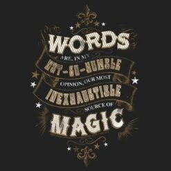 Junior's Harry Potter Dumbledore Humble Wisdom Festival Muscle Tee