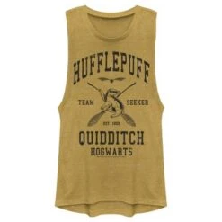 Junior's Harry Potter Quidditch Hufflepuff Team Seeker Festival Muscle Tee -Harry Potter GUEST cbec8f2a 2f0a 42d7 852f d7af92bda511