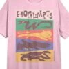 Harry Potter Hogwarts Houses Women's Pink Short Sleeve Sleep Shirt -Harry Potter GUEST fdae984b 53c3 4c65 b0ac 3aaf3625903b