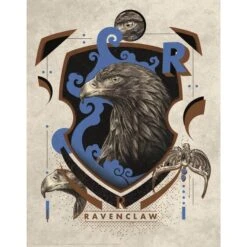 Harry Potter Art Print Ravenclaw Crest