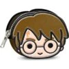 Harry Potter Chibi Face Plånbok, Brun -Harry Potter Harry Potter Chibi Face plaanbok brun