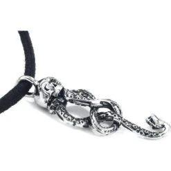 Harry Potter Dark Mark Tattoo Choker Necklace - Silver/Transparent -Harry Potter Harry Potter Dark Mark Tattoo Choker Necklace Silver Transparent 2