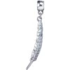 Harry Potter Feather Quill Slider Charm - Silver -Harry Potter Harry Potter Feather Quill Slider Charm Silver