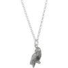 Harry Potter Hedwig Owl Necklace - Silver -Harry Potter Harry Potter Hedwig Owl Necklace Silver