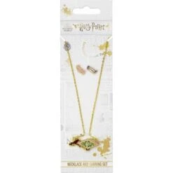 Harry Potter Honeydukes Logo Necklace And Earring Set