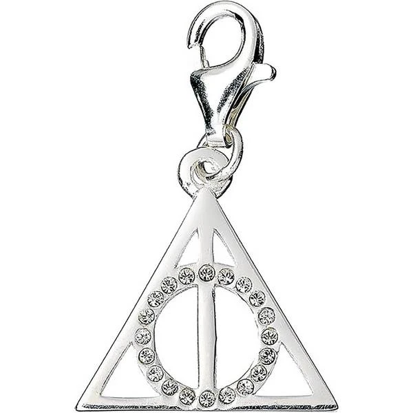 Harry Potter Ladies Sterling Crystal Deathly Hallows Charm 3 Harry Potter Ladies Sterling Crystal Deathly Hallows Charm