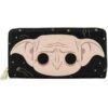 Harry Potter Pop! Loungefly Dobby Zip-Around Wallet 1 Harry Potter Pop! Loungefly Dobby Zip-Around Wallet -Harry Potter Harry Potter Pop Loungefly Dobby Zip Around Wallet