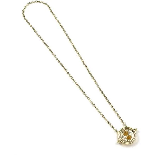 Harry Potter Spinning Time Turner Necklace - Gold 4 Harry Potter Spinning Time Turner Necklace - Gold - Image 2